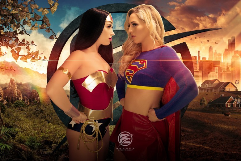 Wonder Woman Supergirl Cosplay Porn - Sparks Entertainment Releases Highly-Anticipated Supergirl vs. Wonder Woman  Scene | Candy.porn