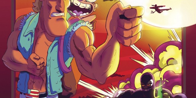 Comic book, AmeriKarate, features April O'Neil