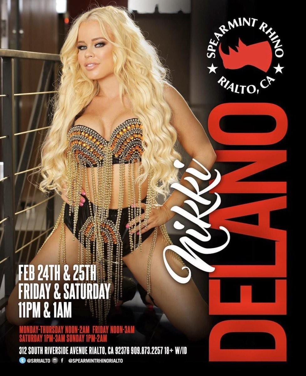 Nikki Delano at Spearmint Rhino This Week | Candy.porn