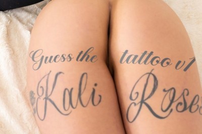 Can you recognize a porn-star by her tattoo? 2021 v1