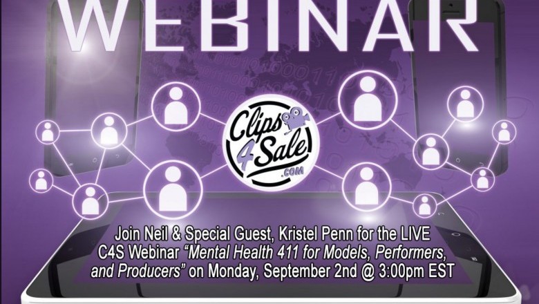 Clips4sale Presents Mental Health Webinar 411 With Kristel Penn Candy